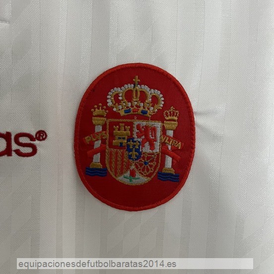 Nuevo 2ª Camiseta Espana Retro 1994 Blanco Baratas